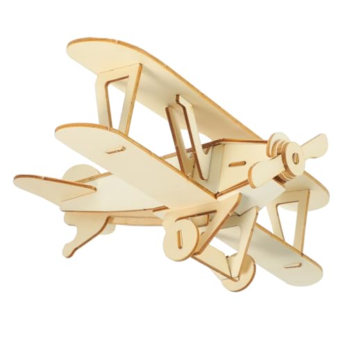 DECHOUS 3D-Puzzle DIY-Holzflugzeuge: 1 Stück DIY-Holzflugzeug-Bastelkits Mini-Flugzeugfarbe Handgefertigte Holz-3D-Puzzles Malflugzeug-Kit Flugzeugmodell Schule Handwerk Wohnkultur DECHOUS 3D-Puzzle DIY-Holzflugzeuge: 1 Stück DIY-Holzflugzeug-Bastelkits Mini-Flugzeugfarbe Handgefertigte Holz-3D-Puzzles Malflugzeug-Kit Flugzeugmodell Schule Handwerk Wohnkultur von DECHOUS