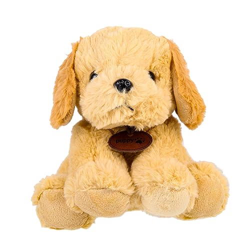 DECHOUS 0.2kg Adorable Retriever Plüschspielzeug Für Junge Mädchen Dekorative Hundedoll Weiches Kuscheltier Für Sofa Und Zuhause Realistisches Design Hohe von DECHOUS