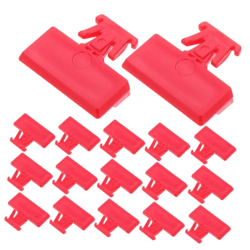 DECHOUS 1 Box Box Aufbewahrungsbox Kleine Boxen Spielkarten Organizer Kleine Reisebehälter Kartenspiel Etui Spielkarten Aufbewahrung Spielkartenhüllen Federmäppchen Minibehälter Rot von DECHOUS
