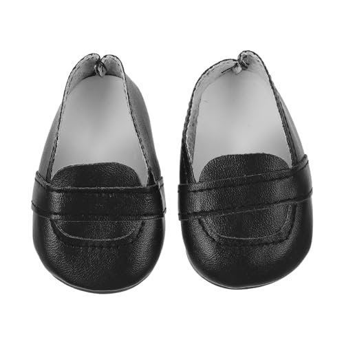 DECHOUS 1 Paar Puppenschuhe Babypuppenzubehör Miniatur-Schuhe Mini-Schuhe Puppen- -Schuhe Babydoll-Schuhe Black DECHOUS 1 Paar Puppenschuhe Babypuppenzubehör Miniatur-Schuhe Mini-Schuhe Puppen- -Schuhe Babydoll-Schuhe Black von DECHOUS