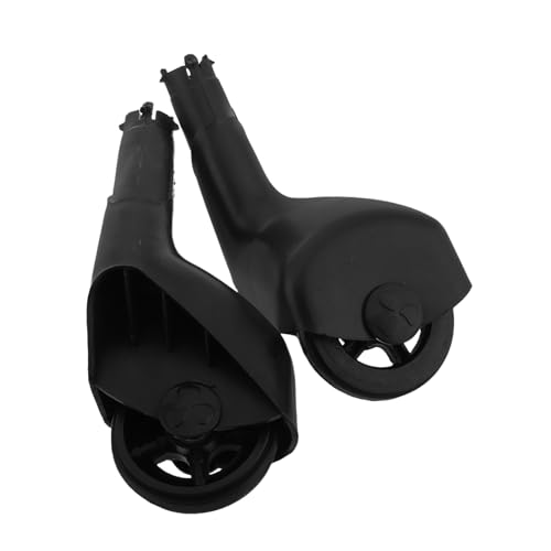 DECHOUS 1 Paar Twist Wheel Twist Auto Räder Wiggle Auto Fahrt Schwarz Kunststoff DECHOUS 1 Paar Twist Wheel Twist Auto Räder Wiggle Auto Fahrt Schwarz Kunststoff von DECHOUS