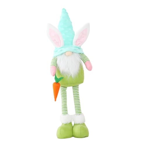 DECHOUS 1 STK. Osterpuppe kaninchenohren Easter Bunny Ornaments gartendeko rostoptik Schaufensterdekoration Toy zappeln Zubehör lustige Foto-Requisite entzückendes Puppenspielzeug Stoff DECHOUS 1 STK. Osterpuppe kaninchenohren Easter Bunny Ornaments gartendeko rostoptik Schaufensterdekoration Toy zappeln Zubehör lustige Foto-Requisite entzückendes Puppenspielzeug Stoff von DECHOUS