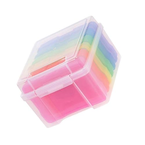 DECHOUS 1 Satz Aufbewahrungsbox für Karten Teiliges Set mit Trennwänden Stapelbare Transparente Kunststoff Organizer für Scrapbooking für Bastelbedarf und Büroartikel DECHOUS 1 Satz Aufbewahrungsbox für Karten Teiliges Set mit Trennwänden Stapelbare Transparente Kunststoff Organizer für Scrapbooking für Bastelbedarf und Büroartikel von DECHOUS
