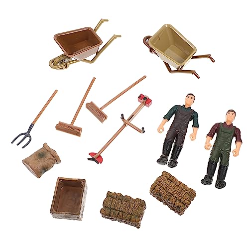 DECHOUS 1 Satz Bauern Werkzeug Modell Bauernspielzeug Desktop - Wohnkultur Bauernhof-spielzeugmodell Für Auf Dem Bauernhof Kinderspielzeug Farmspielset Plastik Brown DECHOUS 1 Satz Bauern Werkzeug Modell Bauernspielzeug Desktop - Wohnkultur Bauernhof-spielzeugmodell Für Auf Dem Bauernhof Kinderspielzeug Farmspielset Plastik Brown von DECHOUS