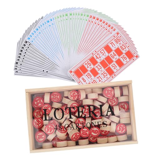 DECHOUS 1 Satz Bingo-Schach Cartoon -Schachspiel Russisches Blockspiel Schachstrategiespiel intellektuelles Schachbrett Dame-Brettspiel für Brettspiele Papier von DECHOUS