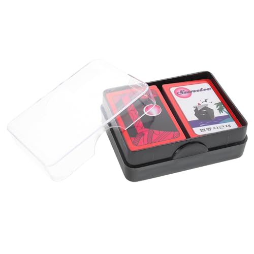 DECHOUS 1 Satz Brettspiel-zeichnungskarten Partyspielkarten Spieleprop Partyversorgung Koreanisches Poker Interaktive Spielkarten Kartenspiele Brettspielzubehör Tricks Requisiten Papier von DECHOUS