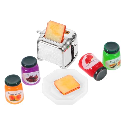 DECHOUS 1 Satz Brotbackautomaten Modell Miniatur Brotbackautomat Puppenhaus Brotbackautomat Miniatur Küchendekor Mini Hausbedarf Mini Mülleimer Mini Hausdekor Mini Toaster DECHOUS 1 Satz Brotbackautomaten Modell Miniatur Brotbackautomat Puppenhaus Brotbackautomat Miniatur Küchendekor Mini Hausbedarf Mini Mülleimer Mini Hausdekor Mini Toaster von DECHOUS