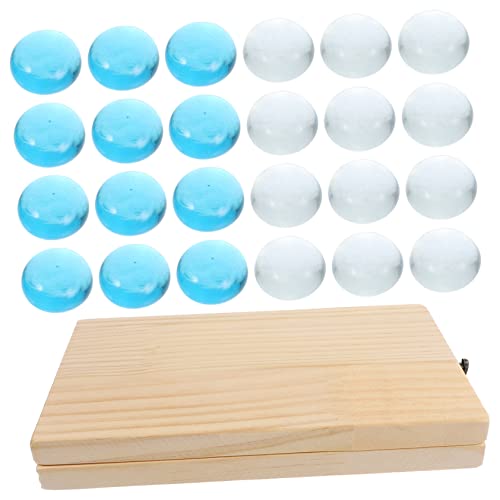 DECHOUS 1 Satz Faltbares Edelsteinschach -Schachspielzeug Mancala- aus Holz Faltbares Mancala-Brett Brettspiele aus Holz Mancala-Perlen Mancala Schach Glasperlen DECHOUS 1 Satz Faltbares Edelsteinschach -Schachspielzeug Mancala- aus Holz Faltbares Mancala-Brett Brettspiele aus Holz Mancala-Perlen Mancala Schach Glasperlen von DECHOUS