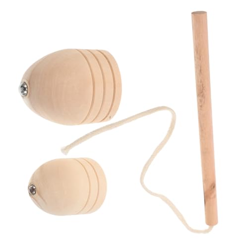 DECHOUS 1 Satz Kreisel Traditionelles Nostalgisches Outdoor holzspielzeug Vintage Spinning Top Toy Holzplatten Tops Khaki DECHOUS 1 Satz Kreisel Traditionelles Nostalgisches Outdoor holzspielzeug Vintage Spinning Top Toy Holzplatten Tops Khaki von DECHOUS