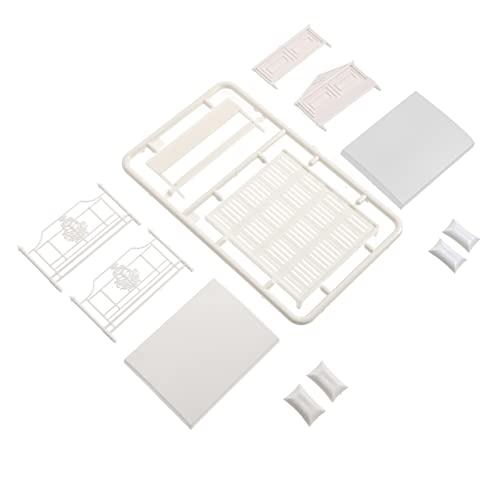DECHOUS 1 Satz Mini-Bett-Modell Mini-schlafzimmermöbel Bettmodell Mini-möbel Puppenmöbel Für Den Haushalt Kinderspielzeug Selber Machen Verschleißfestes Puppenbett Weiß Abs DECHOUS 1 Satz Mini-Bett-Modell Mini-schlafzimmermöbel Bettmodell Mini-möbel Puppenmöbel Für Den Haushalt Kinderspielzeug Selber Machen Verschleißfestes Puppenbett Weiß Abs von DECHOUS