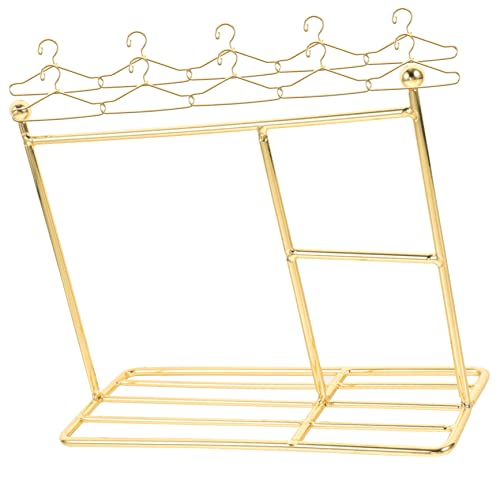 DECHOUS 1 Satz Mini-aufhänger Kinderspielzeug Mini -kleiderbügel Puppenhauskleidung Bürodekor Für Frauen Schreibtisch Miniatur-kleiderdisplay Mini-kleiderbügel-Display Eisen Golden DECHOUS 1 Satz Mini-aufhänger Kinderspielzeug Mini -kleiderbügel Puppenhauskleidung Bürodekor Für Frauen Schreibtisch Miniatur-kleiderdisplay Mini-kleiderbügel-Display Eisen Golden von DECHOUS
