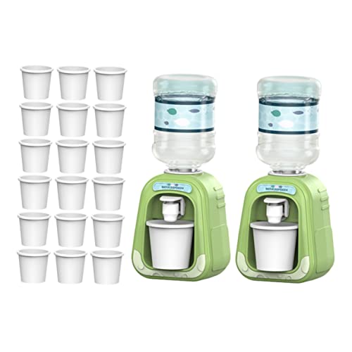 DECHOUS 1 Satz Mini-wasserspender Für Kleine Mädchen Für Kinderspielzeug Mini -wasserspender Spielzeuge Mini-trinkbrunnen Lustiger Wasserbrunnen Hausgeräte Green Plastik von DECHOUS