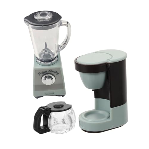 DECHOUS 1 Satz Puppenhaus-Modell Kaffeemaschine Mini-puppenhauszubehör Mini-kaffeemaschine Miniatur-puppenhauszubehör Miniaturpuppenhausmöbel Puppenhaus-küche Plastik Blue DECHOUS 1 Satz Puppenhaus-Modell Kaffeemaschine Mini-puppenhauszubehör Mini-kaffeemaschine Miniatur-puppenhauszubehör Miniaturpuppenhausmöbel Puppenhaus-küche Plastik Blue von DECHOUS