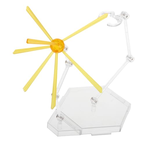 DECHOUS 1 Satz Puppenständer Aktionsbasis-präsentationsständer Actionfiguren-Display Figuren-Display-Basis Actionfiguren-Effekte Figur Zubehör Figurenbasiszubehör SHF Stehen Yellow Plastik DECHOUS 1 Satz Puppenständer Aktionsbasis-präsentationsständer Actionfiguren-Display Figuren-Display-Basis Actionfiguren-Effekte Figur Zubehör Figurenbasiszubehör SHF Stehen Yellow Plastik von DECHOUS