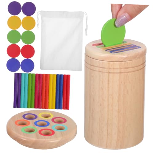 DECHOUS 1 Satz Puzzle -Tasse Farbklassifikationsbecher Farbsortierspielzeug für Kleinkinder 1-3 holzspielzeug sensorisches Intelligenzspielzeug Farbsortierendes Sinnesspielzeug DECHOUS 1 Satz Puzzle -Tasse Farbklassifikationsbecher Farbsortierspielzeug für Kleinkinder 1-3 holzspielzeug sensorisches Intelligenzspielzeug Farbsortierendes Sinnesspielzeug von DECHOUS