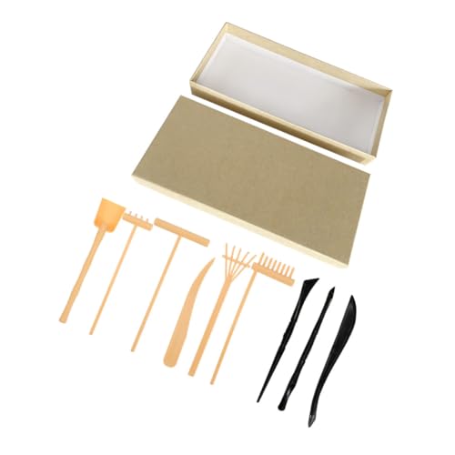 DECHOUS 1 Satz Sandrechen Sandwerkzeuge Japanisches Mini-rechen Mini-gartenset Mini-Zen-gartenzubehör Mini-Zen-gartenrechen-Werkzeuge Zen-Garten-Set Kleiner Rechen Plastik DECHOUS 1 Satz Sandrechen Sandwerkzeuge Japanisches Mini-rechen Mini-gartenset Mini-Zen-gartenzubehör Mini-Zen-gartenrechen-Werkzeuge Zen-Garten-Set Kleiner Rechen Plastik von DECHOUS