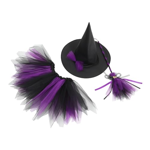 DECHOUS 1 Satz Satz Hexen verkleiden sich Hexenkostüm für Damen Halloween Vampir Kostümset Kostümzubehör Cosplay-Anzug für Zubehör für Rollenspiele Partyzubehör Polyester Violett DECHOUS 1 Satz Satz Hexen verkleiden sich Hexenkostüm für Damen Halloween Vampir Kostümset Kostümzubehör Cosplay-Anzug für Zubehör für Rollenspiele Partyzubehör Polyester Violett von DECHOUS