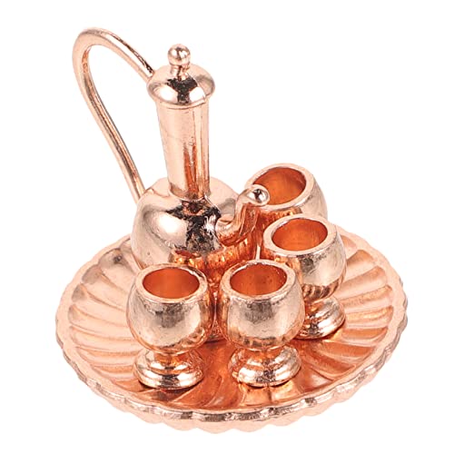 DECHOUS 1 Satz Satz Mini-Disc-Teeset Miniatur Leben winzig Accessoires Tee Set Mini-Küchenzubehör Zubehör für Puppenhäuser Mini-Teetasse Legierung Rose Gold DECHOUS 1 Satz Satz Mini-Disc-Teeset Miniatur Leben winzig Accessoires Tee Set Mini-Küchenzubehör Zubehör für Puppenhäuser Mini-Teetasse Legierung Rose Gold von DECHOUS