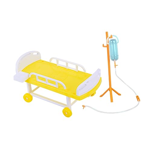 DECHOUS 1 Satz Simuliertes medizinisches Bett Arztkoffer Puppenkrankenhaus Spielset Kleinkinder für Puppen Mini- für medizinisches Bett Spielzubehör Plastik DECHOUS 1 Satz Simuliertes medizinisches Bett Arztkoffer Puppenkrankenhaus Spielset Kleinkinder für Puppen Mini- für medizinisches Bett Spielzubehör Plastik von DECHOUS