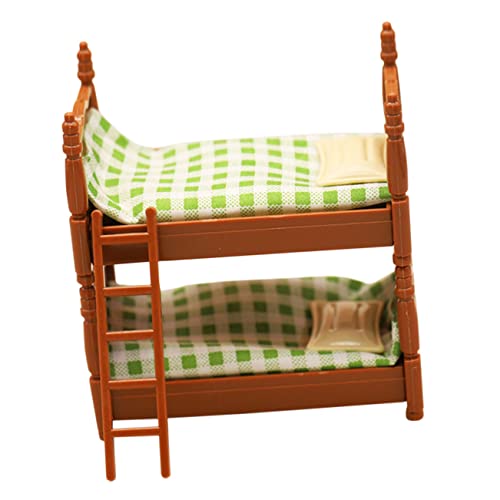 DECHOUS 1 Satz puppenhaus doppelbett Kinderspielzeug Kindermöbel Puppenminibett kinderzimmer zubehör puppenbett etagenbett Puppenhaus-Etagenbett- dekoratives Mini-Hausbett Plastik DECHOUS 1 Satz puppenhaus doppelbett Kinderspielzeug Kindermöbel Puppenminibett kinderzimmer zubehör puppenbett etagenbett Puppenhaus-Etagenbett- dekoratives Mini-Hausbett Plastik von DECHOUS