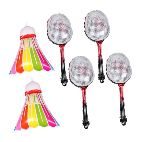 DECHOUS 1 Set Aufblasbare Badminton Ballon Set Leichtes Geburtstagsdekorationen Partybevorzugung Tragbarer Aluminiumfolienballon Einzigartiger Badminton Ballon DECHOUS 1 Set Aufblasbare Badminton Ballon Set Leichtes Geburtstagsdekorationen Partybevorzugung Tragbarer Aluminiumfolienballon Einzigartiger Badminton Ballon von DECHOUS