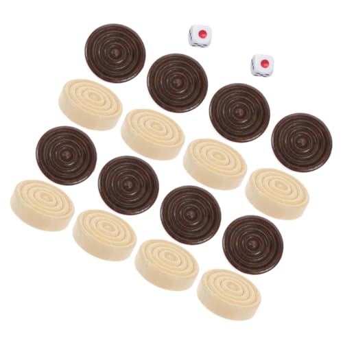 DECHOUS 1 Set Backgammon Spiel Brettspiel Kit Brettspiele Für Familiennacht Holz Reise Backgammon DECHOUS 1 Set Backgammon Spiel Brettspiel Kit Brettspiele Für Familiennacht Holz Reise Backgammon von DECHOUS