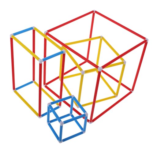 DECHOUS 1 Set Bausteine ​​Mit Fester Geometrie Material Stängel Bauspielzeug Bauspielzeug Für Verbindungsspielzeug Bauwerkzeuge Geometrische Formen Puzzle Kunststoff von DECHOUS