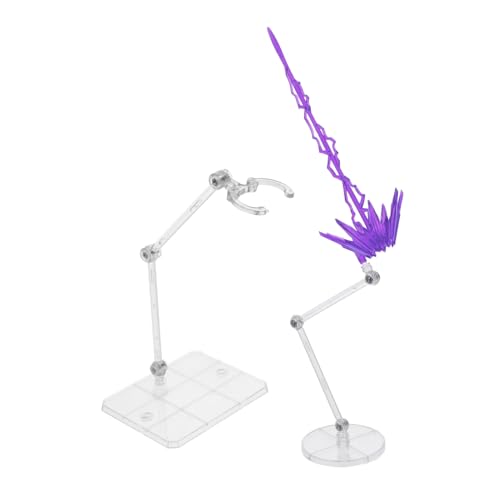 DECHOUS 1 Set Effekt-Action-figurenständer, Modellsammlungs-Display-Basis, Verstellbarer Action-Figuren-Display-Halter Mit Effekt-Kunststoff-Display-Halter DECHOUS 1 Set Effekt-Action-figurenständer, Modellsammlungs-Display-Basis, Verstellbarer Action-Figuren-Display-Halter Mit Effekt-Kunststoff-Display-Halter von DECHOUS