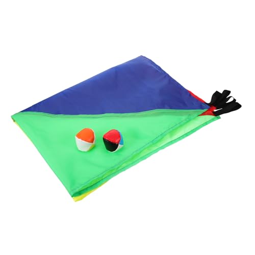 DECHOUS 1 Set Lernspielzeug Für Spiele Für Draußen Sensorisches Für Draußen Regenbogen Fallschirm Für Kinderspielzeug Sensorische Fitnessgeräte Sensorisches Trainingsspielzeug von DECHOUS
