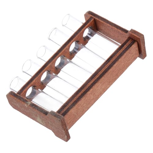 DECHOUS 1 Set Mini- -reagenzglas-, Reagenzglas-modellierungsdekor, Miniatur-reagenzglas-Requisite, Mini- -reagenzglas-Modell-, Simuliertes Reagenzglas, Foto-Requisite, von DECHOUS