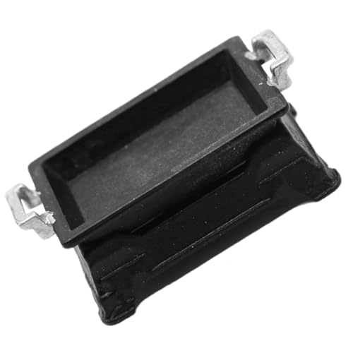 DECHOUS 1 Set Miniatur Fisch Tablett Küche Grill Pan Puppe Schwarz Legierung Kleine Modell von DECHOUS