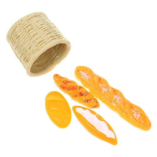 DECHOUS 1 Set Puppenhaus Brot Dekorationsmodelle Spielzeughaus Ornamente Zum Basteln Ornamente Für Mini Brotkorb Mini Lebensmitteldekor Puppenlebensmittel Simulation DECHOUS 1 Set Puppenhaus Brot Dekorationsmodelle Spielzeughaus Ornamente Zum Basteln Ornamente Für Mini Brotkorb Mini Lebensmitteldekor Puppenlebensmittel Simulation von DECHOUS
