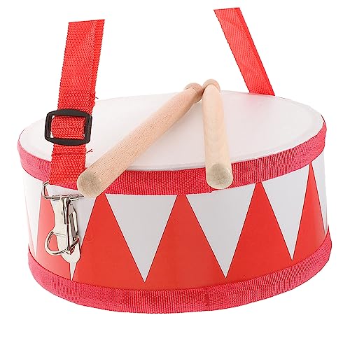 DECHOUS 1 Set Snare Instrumente Für Kleinkinder Trommelspielzeug Musikalisches Percussion Percussion Musikspielzeug Musik Sensorisches Trommel Für Pädagogisches Musikspielzeug Aus Holz von DECHOUS