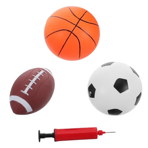 DECHOUS 1 Set Spielzeugball Kombination Babyspielzeug Kleinkindspielzeug Basketball Kindersprungball Kleiner Fußball Kinderfußball Kleinkindball Kleine Hüpfbälle Mini Basketball DECHOUS 1 Set Spielzeugball Kombination Babyspielzeug Kleinkindspielzeug Basketball Kindersprungball Kleiner Fußball Kinderfußball Kleinkindball Kleine Hüpfbälle Mini Basketball von DECHOUS
