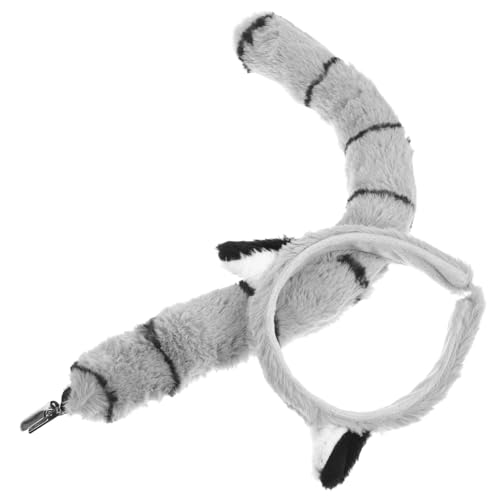 DECHOUS 1 Set Tierkleidungszubehör Streifenhörnchen Geburtstags Stirnband Filz Fuchs Stirnband Cosplay Maske Hasenohren Kunstschwanz Outfit Elfen Dalmatiner Kostüm Tierohren DECHOUS 1 Set Tierkleidungszubehör Streifenhörnchen Geburtstags Stirnband Filz Fuchs Stirnband Cosplay Maske Hasenohren Kunstschwanz Outfit Elfen Dalmatiner Kostüm Tierohren von DECHOUS