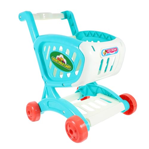 DECHOUS 1 Stück Einkaufs Wagen für Mini Kleinkinder Lebensmittelkorb Handwagen Warenkorb einkaufswagen für kinderpuppenwagen Simulationswagen Puppenregal Plastik Blue DECHOUS 1 Stück Einkaufs Wagen für Mini Kleinkinder Lebensmittelkorb Handwagen Warenkorb einkaufswagen für kinderpuppenwagen Simulationswagen Puppenregal Plastik Blue von DECHOUS