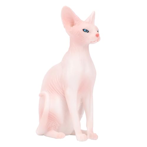 DECHOUS 1 Stück Haarlose Katzenschmuck Katzenmodell simuliertes Katzenspielzeug Katzenverzierung Tierspielzeug Plüsch Katzendekor realistische haarlose Katzenfigur Plastik Rosa DECHOUS 1 Stück Haarlose Katzenschmuck Katzenmodell simuliertes Katzenspielzeug Katzenverzierung Tierspielzeug Plüsch Katzendekor realistische haarlose Katzenfigur Plastik Rosa von DECHOUS