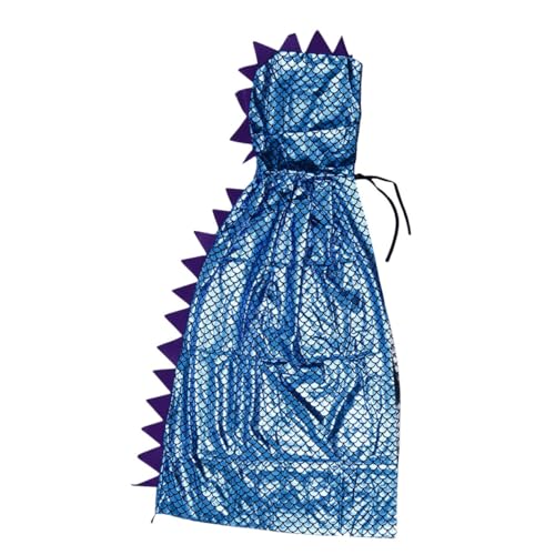 DECHOUS 1 Stück Halloween-Dinosaurier-umhang Umhang Party Kinderkostüme Dinosaurierkostüm Für Kleinkinder Halloween-kostüm Für Kleinkinder Halloween -Dekorationen Kostüm Blue Stoff von DECHOUS