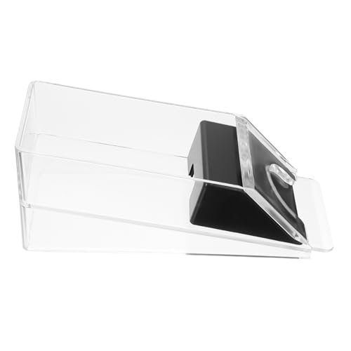 DECHOUS 1 Stück Kartendealer aus Acryl für Poker Transparente Kartenverteilung für Outdoor Spiele und Tischspiele Praktischer Kartenverteiler für Einfache Handhabung und Professionelles DECHOUS 1 Stück Kartendealer aus Acryl für Poker Transparente Kartenverteilung für Outdoor Spiele und Tischspiele Praktischer Kartenverteiler für Einfache Handhabung und Professionelles von DECHOUS