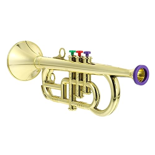 DECHOUS 1 Stück Saxophon-Modell gefälscht Kind Musical musikinstrumente music instruments for Musikmodell Simulation Musikinstrument Instrumentenmodell ABS-Kunststoff Golden von DECHOUS