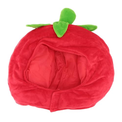 DECHOUS 1 Stück Tomaten Kopfbedeckung Partyhut Hut Frauen Tomatenhut lustig dummer Hut faschingskostüme fasnachtskostüme Plüsch-Fruchtkappe Cartoon-Kappe Plüsch und pp Baumwolle rot DECHOUS 1 Stück Tomaten Kopfbedeckung Partyhut Hut Frauen Tomatenhut lustig dummer Hut faschingskostüme fasnachtskostüme Plüsch-Fruchtkappe Cartoon-Kappe Plüsch und pp Baumwolle rot von DECHOUS
