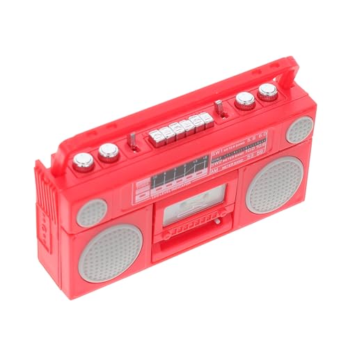 DECHOUS 1 Stück Tonbandgerät Modell Miniatur Puppenhaus Recorder Für Retro Audio Recorder Puppenhaus DIY Zubehör Puppenhaus Mini Recorder Desktop Ornament Mini DECHOUS 1 Stück Tonbandgerät Modell Miniatur Puppenhaus Recorder Für Retro Audio Recorder Puppenhaus DIY Zubehör Puppenhaus Mini Recorder Desktop Ornament Mini von DECHOUS