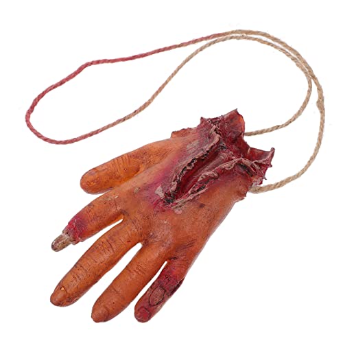 DECHOUS 1 Stück gruselige Hand Halloween Horror deko Halloween grusel deko Halloween gruselige deko Costume de Halloween Party Dekoration künstliches Körperteil Streichquellen Plastik DECHOUS 1 Stück gruselige Hand Halloween Horror deko Halloween grusel deko Halloween gruselige deko Costume de Halloween Party Dekoration künstliches Körperteil Streichquellen Plastik von DECHOUS