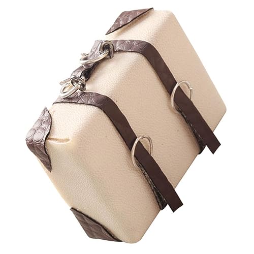 DECHOUS 1:12 Minimodell Lederkoffer Koffer Aktentasche Klein Reisen Party Taschen Kindergepäck Mini-Koffer Mini-Tragetasche Mini-gepäckkoffer Koffer Für Das Spielhaus Mini-hauskoffer Pu DECHOUS 1:12 Minimodell Lederkoffer Koffer Aktentasche Klein Reisen Party Taschen Kindergepäck Mini-Koffer Mini-Tragetasche Mini-gepäckkoffer Koffer Für Das Spielhaus Mini-hauskoffer Pu von DECHOUS
