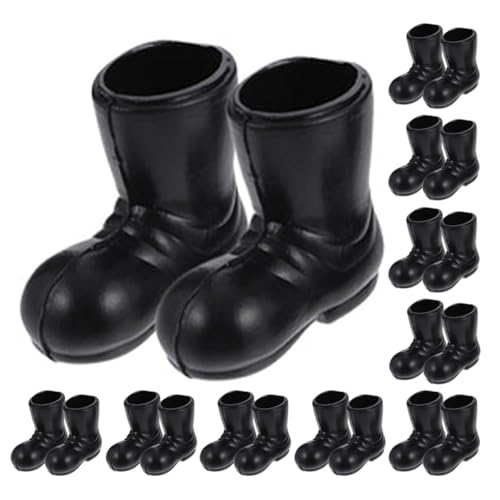 DECHOUS 10 Paare Weihnachtsstiefel Schuhe Weihnachten mit Figuren Miniatur klein weihnachtsdekoration Mini-Regenstiefel Mini-Schuhverzierung Mini-Schuhmodelle Abs Black DECHOUS 10 Paare Weihnachtsstiefel Schuhe Weihnachten mit Figuren Miniatur klein weihnachtsdekoration Mini-Regenstiefel Mini-Schuhverzierung Mini-Schuhmodelle Abs Black von DECHOUS