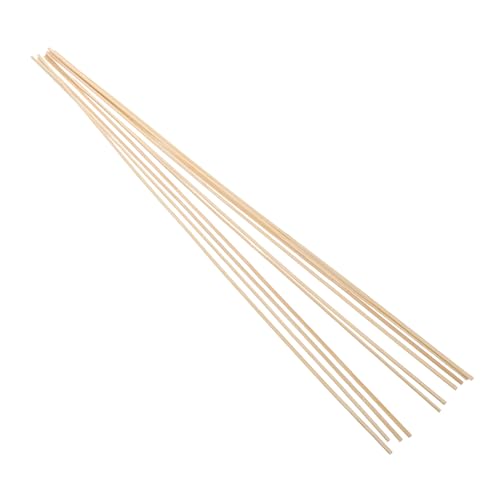 DECHOUS 10 Stück Bambuswebprodukte DIY Drachen für Kunsthandwerk aus Bambusweberei handgefertigtes Bambusweben Drachen DIY Flache Bambusstäbe Webstreifen aus Bambus Beige von DECHOUS