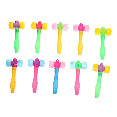 DECHOUS Quietschhämmer Für Kinder – 10er-Pack – Mini-schlagspielzeug – Babyspielzeug Kinderspielzeug – Perfektes Für Kinder von DECHOUS