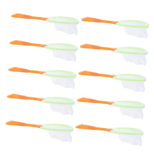 DECHOUS 10 Stück Fischernetz Für Netze Kleine Netze Kleines Fischnetz Für Aquarium Schmetterlingsnetze Schmetterlingsfangnetz Kleine Fischnetze Für Fangen Gittergewebe von DECHOUS