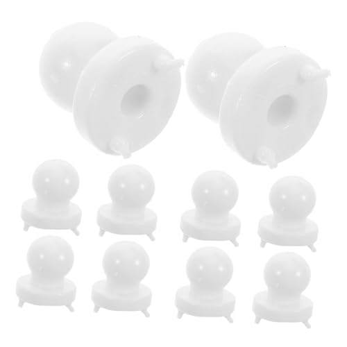 DECHOUS 10 Stück Innenkern der Puppenblase Zubehör DIY Party Sichere Spielzeugteile Bastelbedarf Blasenkugel einfügen Schlag Kind Weiß DECHOUS 10 Stück Innenkern der Puppenblase Zubehör DIY Party Sichere Spielzeugteile Bastelbedarf Blasenkugel einfügen Schlag Kind Weiß von DECHOUS