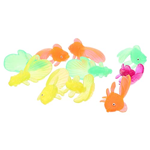 DECHOUS 10 Stück Kleiner für kinderspielzeug Goldfish die goldfische Toys kalanchoe winzige Hausdekoration Miniatur-Tierfiguren Miniaturfisch Plastik DECHOUS 10 Stück Kleiner für kinderspielzeug Goldfish die goldfische Toys kalanchoe winzige Hausdekoration Miniatur-Tierfiguren Miniaturfisch Plastik von DECHOUS